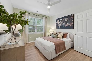 Spacious bedrooms